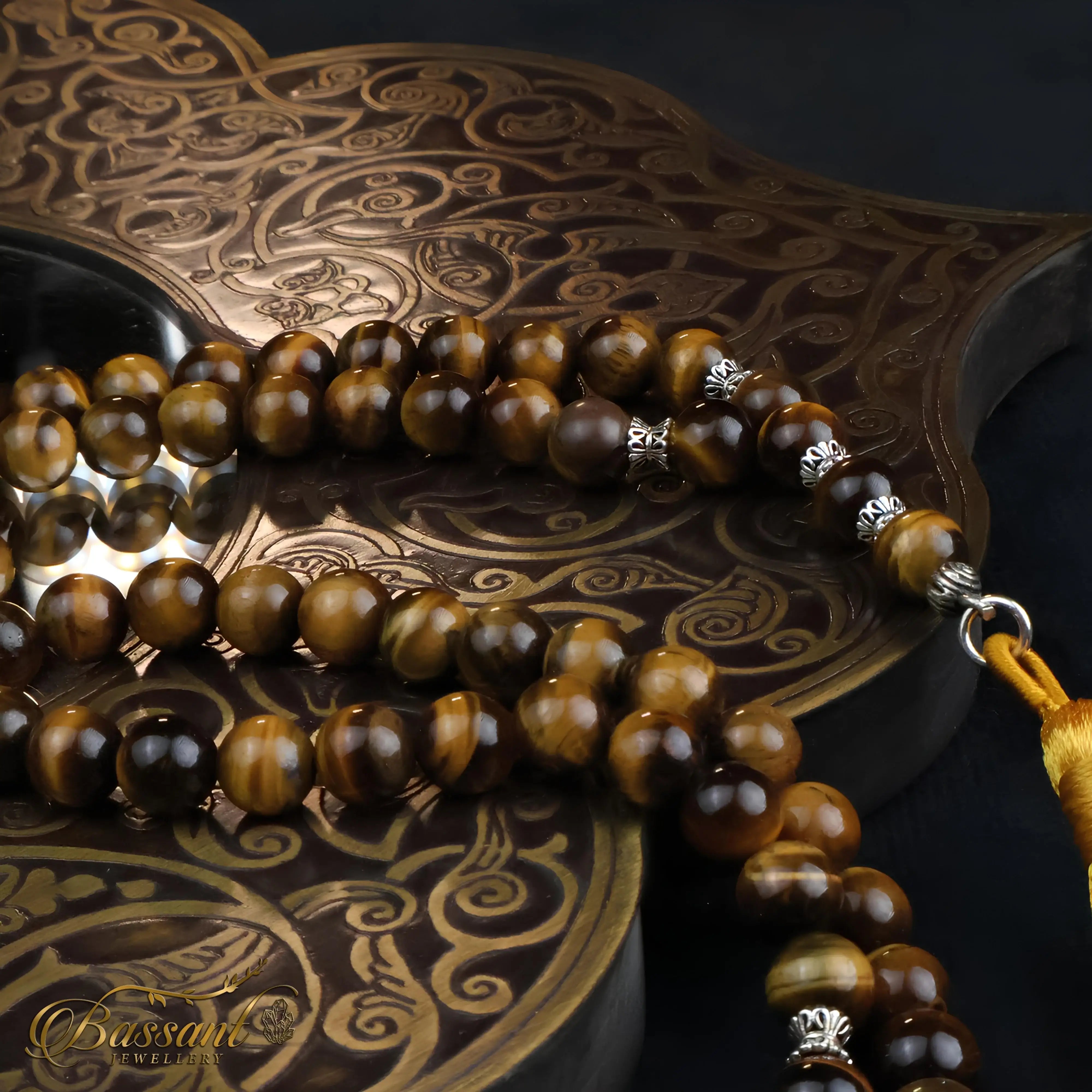 Tiger Eye Rosary
