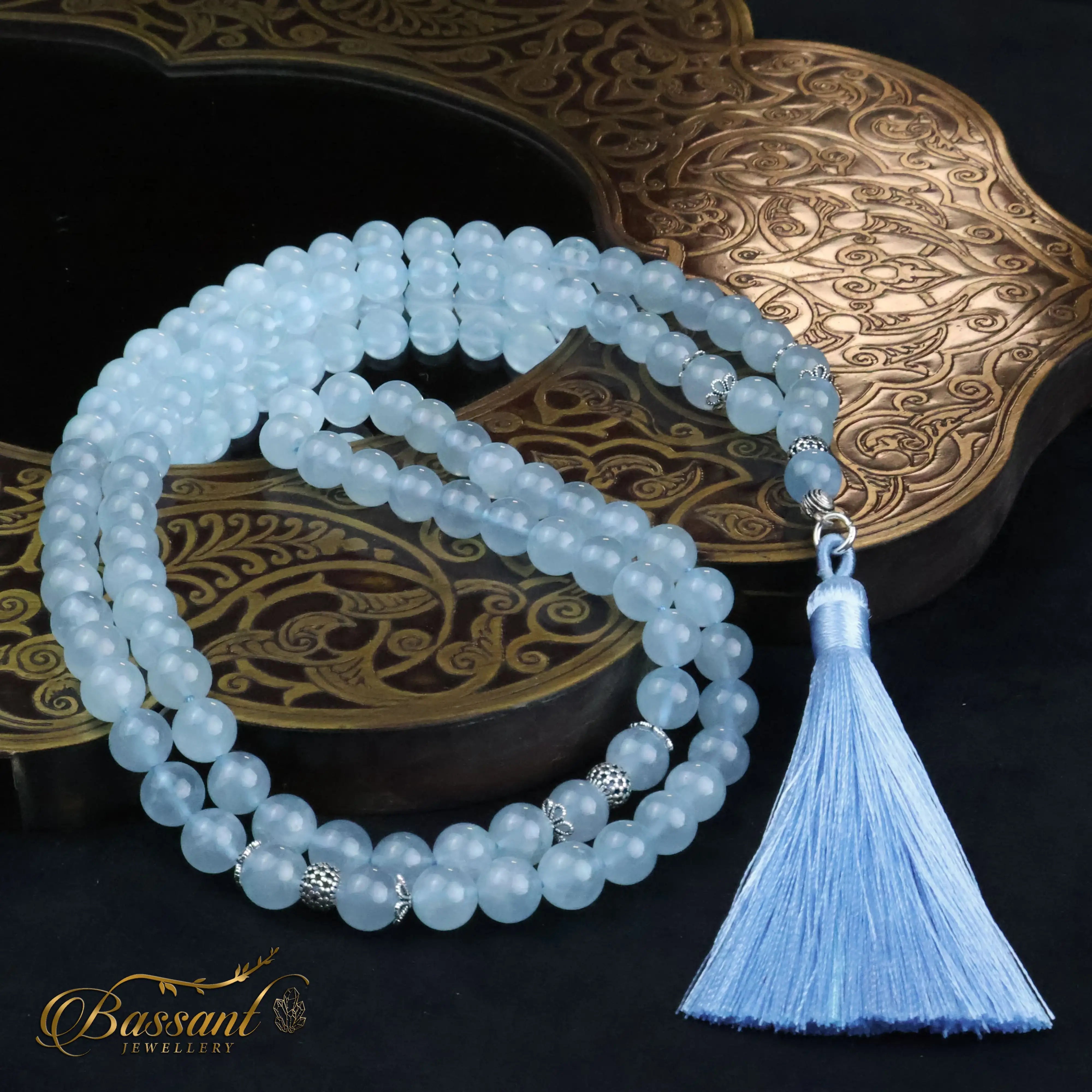 Aquamarine Rosary