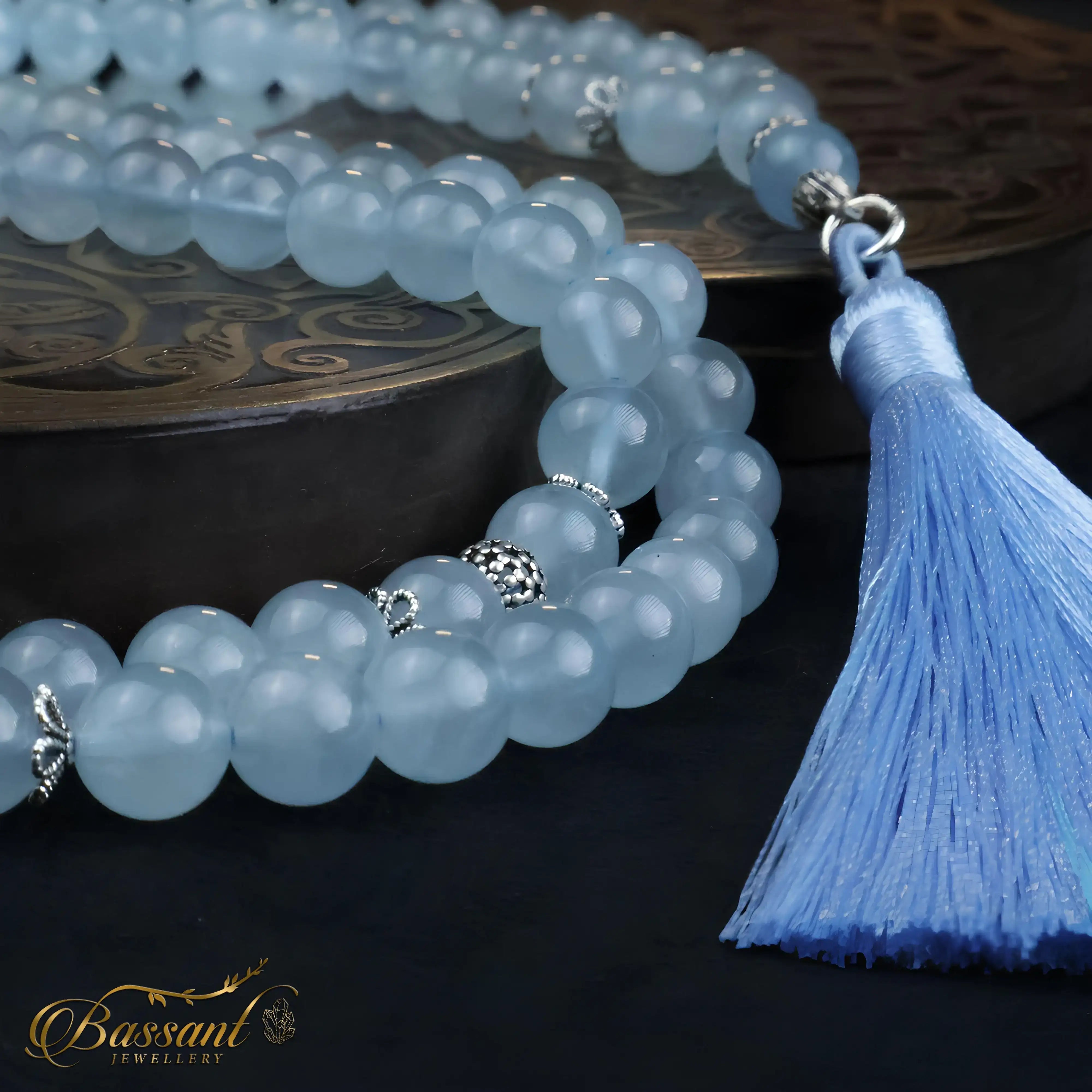 Aquamarine Rosary