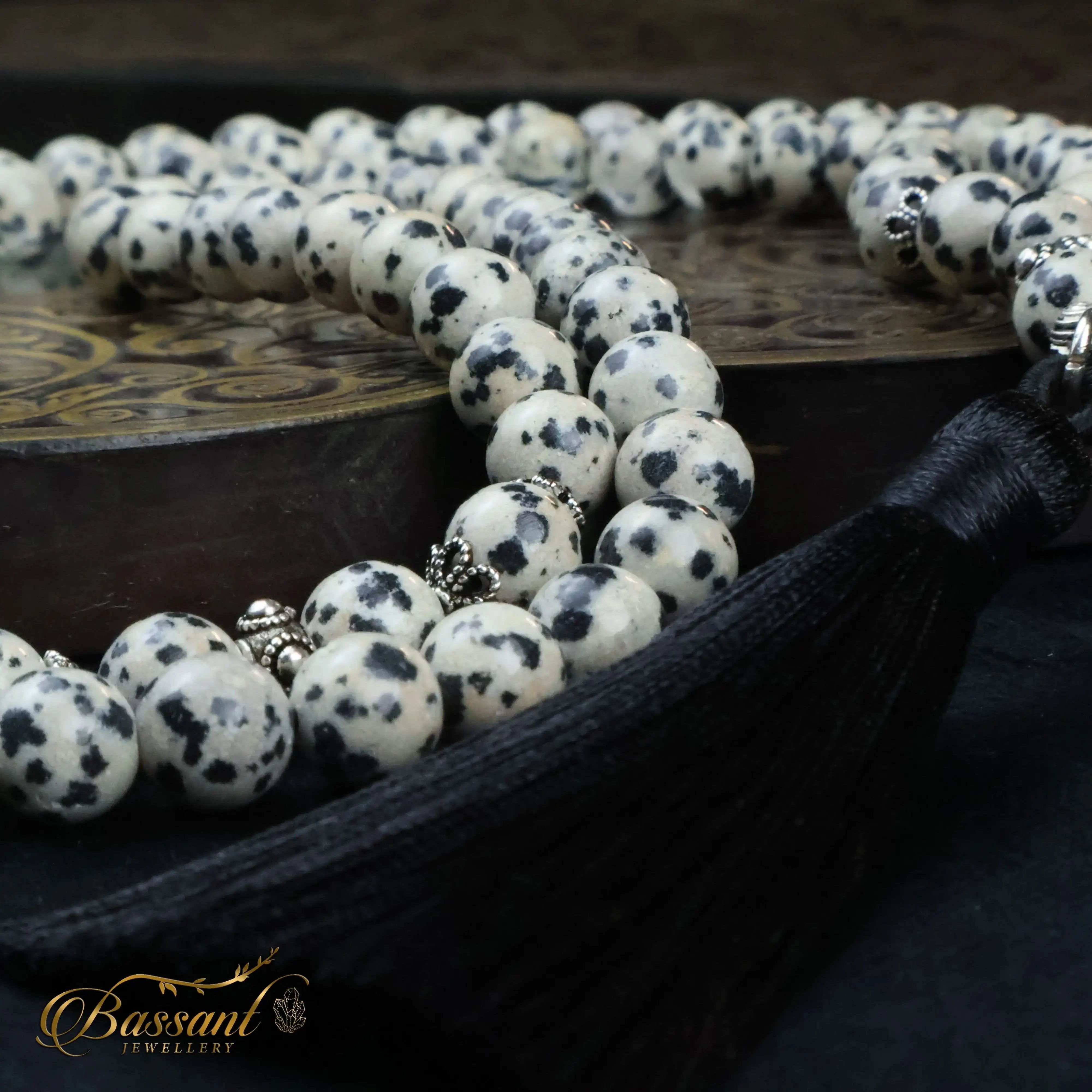 Dalmatian Jasper Rosary