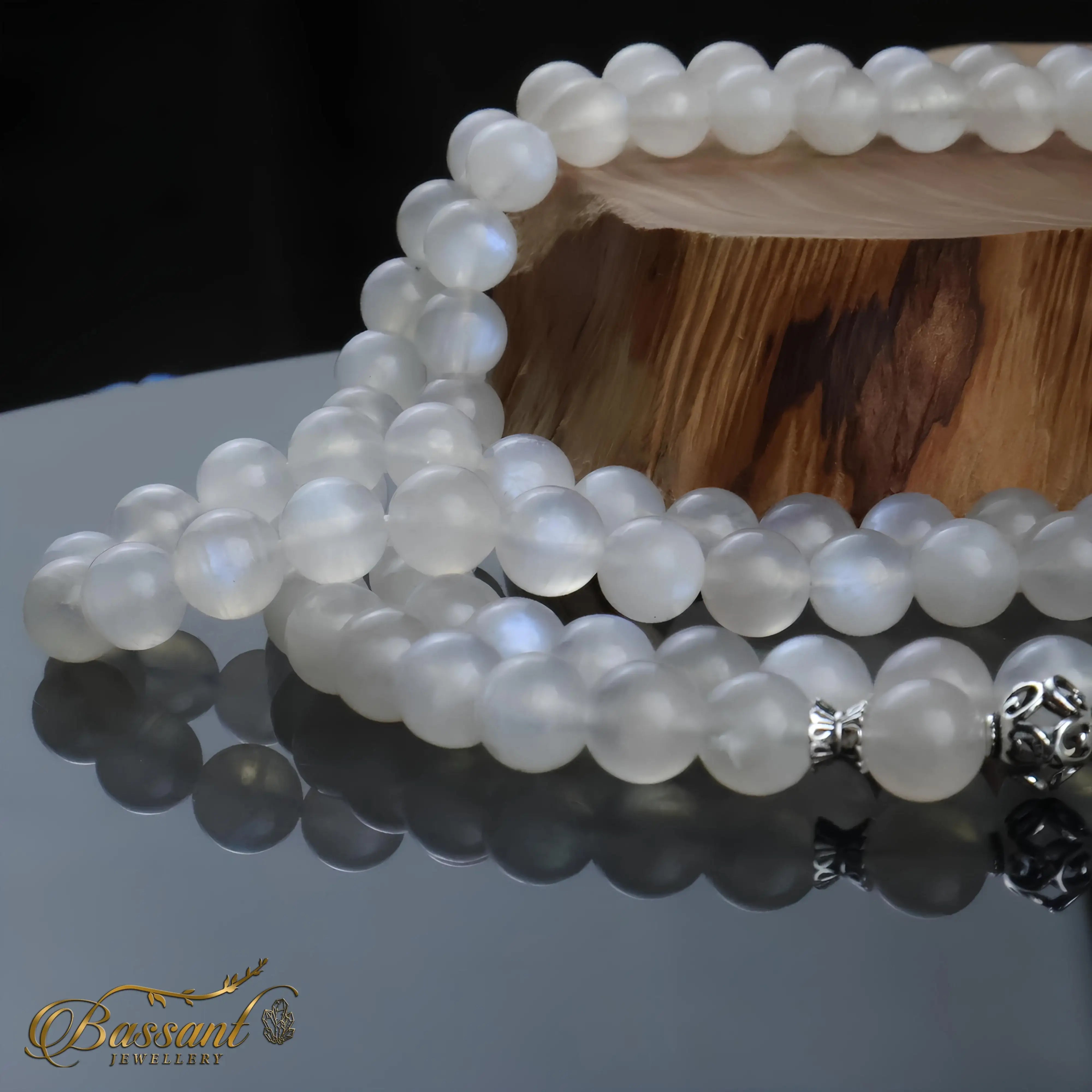 Rainbow Moonstone Rosary