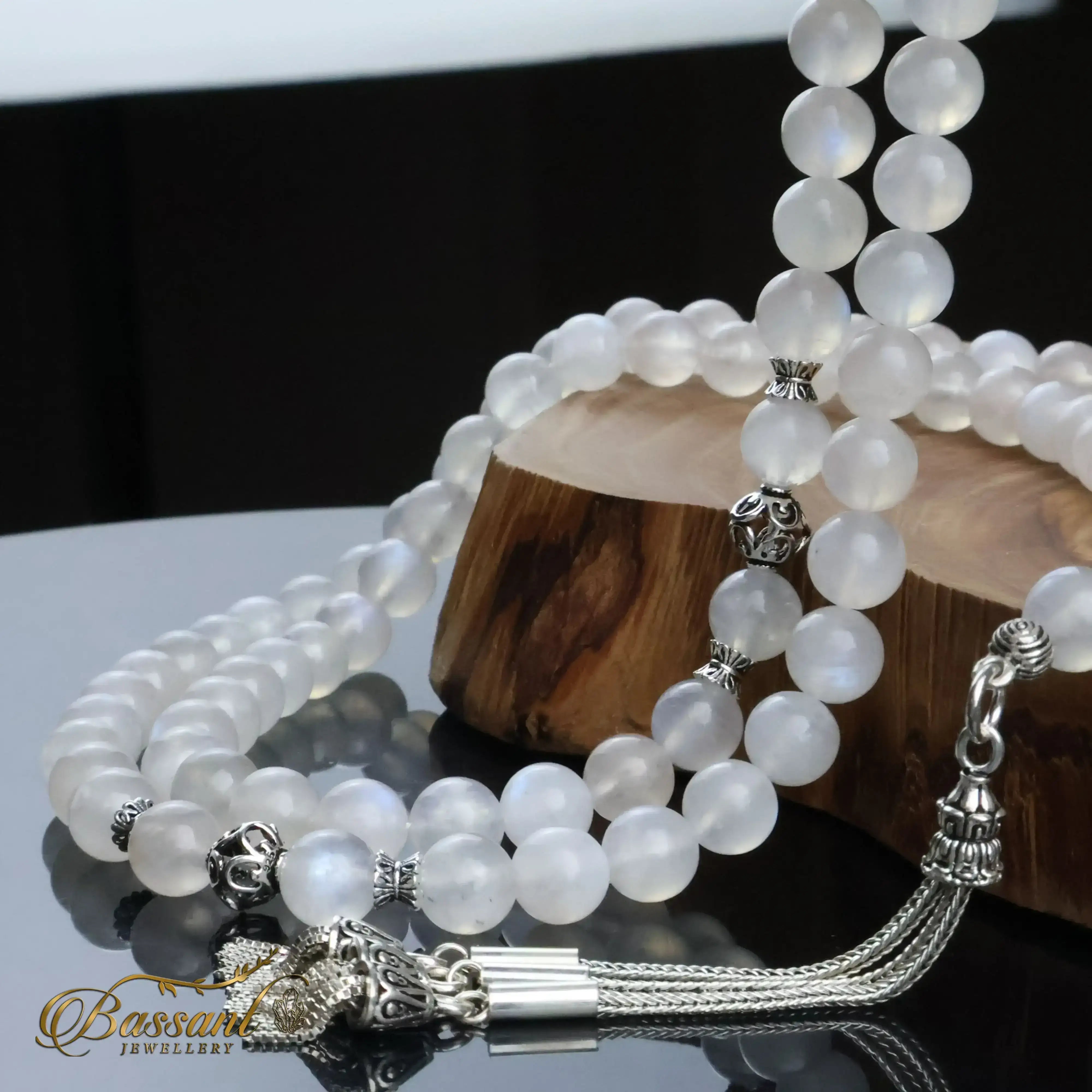 Rainbow Moonstone Rosary