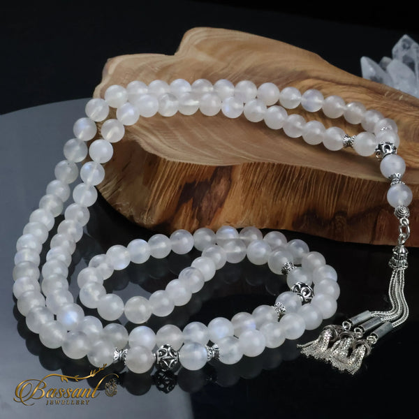 Rainbow Moonstone Rosary