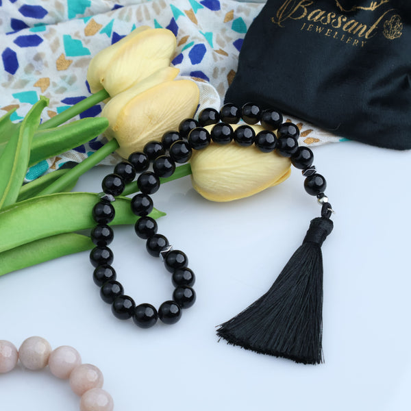 Black Agate - Onyx Rosary