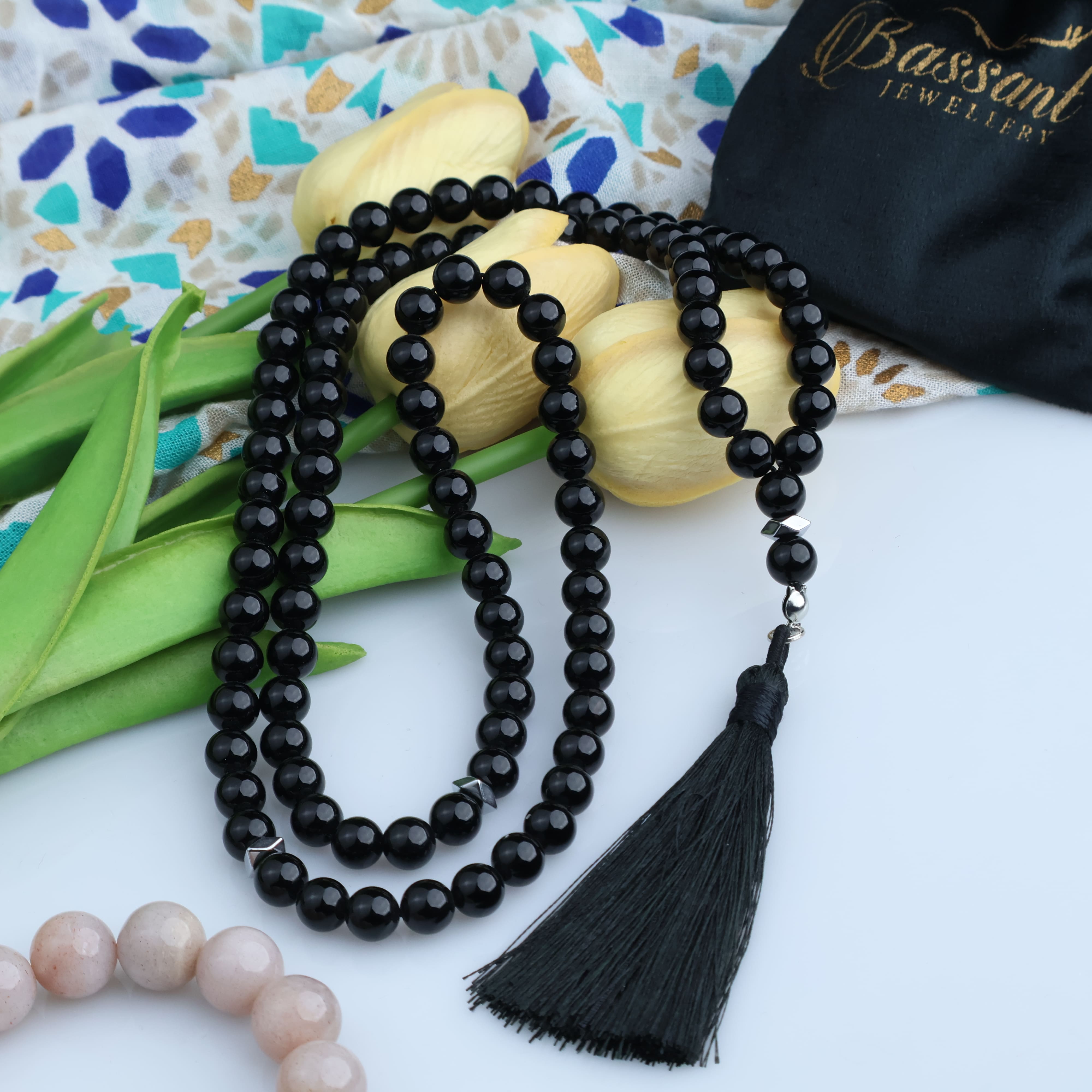 Black Agate - Onyx Rosary