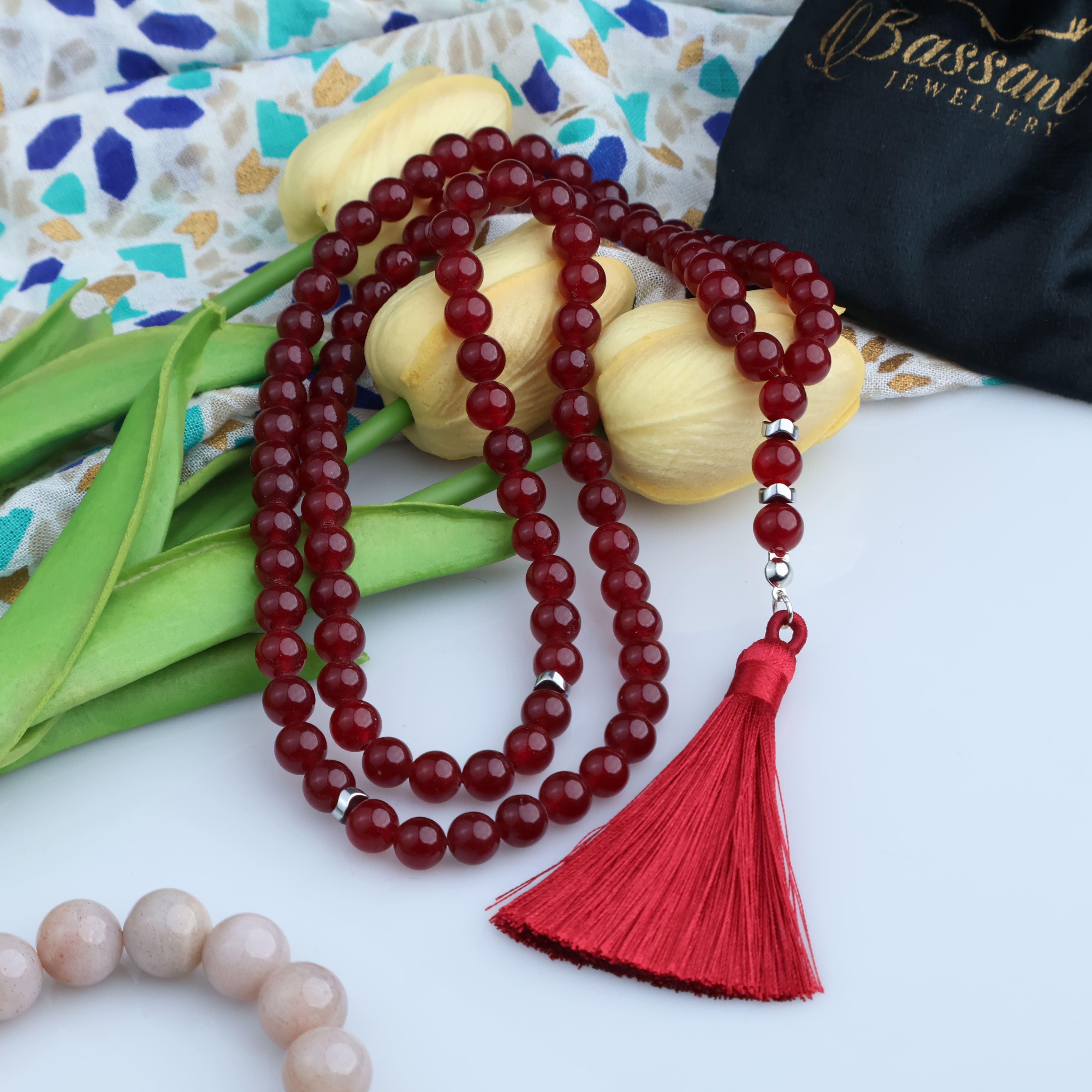 Red Agate Rosary