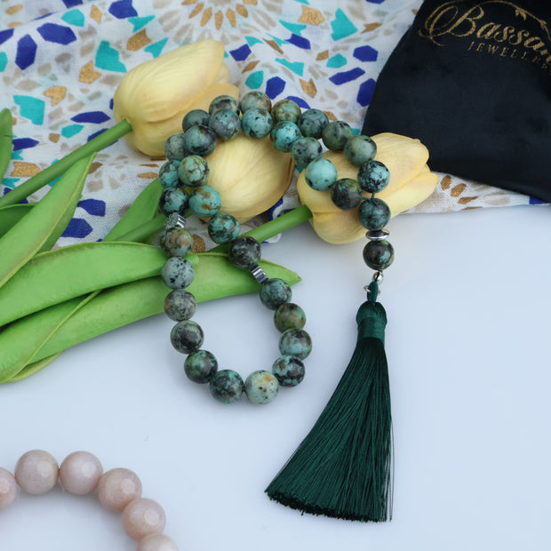 African Turquoise Rosary