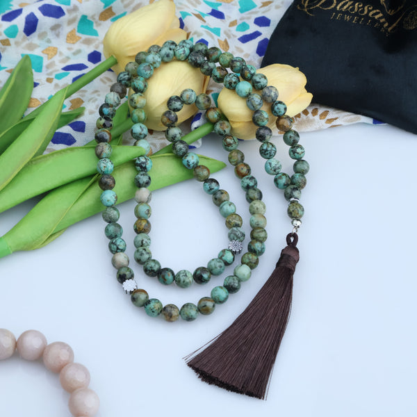 African Turquoise Rosary