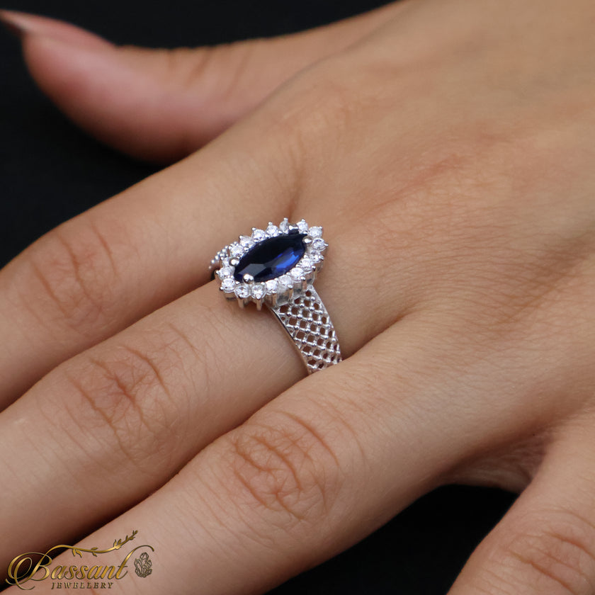 Oval Blue